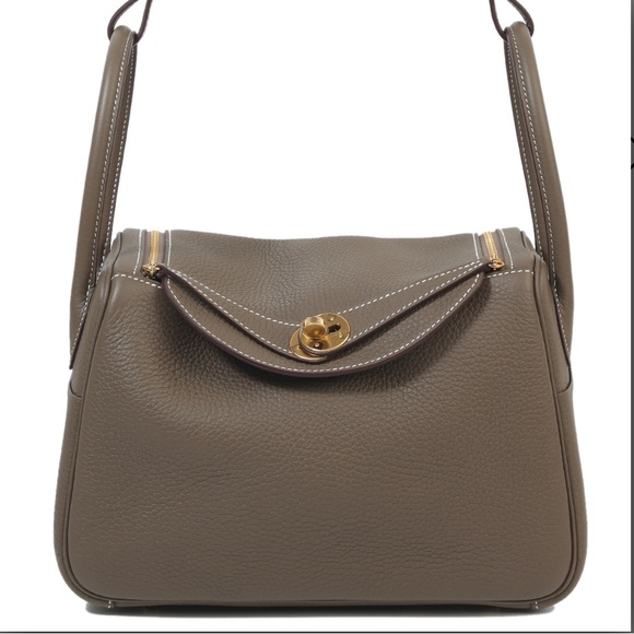 Hermes Handbags - Hermès Lindy 26 Etoupe Brand New with receipt for authenticity
